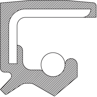 Simmerring Getriebe Hinten - Seal Transmission Rear  TF727 62-86